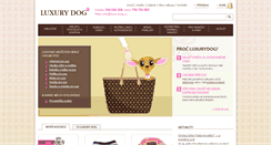 Desktop Screenshot of luxurydog.cz